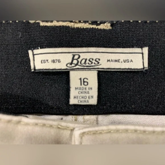 Ankle length tan pants - Picture 4 of 4